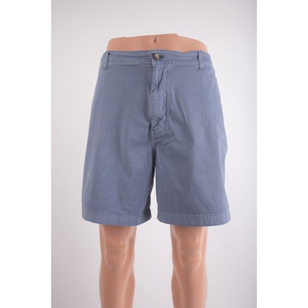Vineyard Vines Chino Shorts 7" Island Light Blue Sz 38 Waist Cotton Stretch